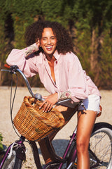 Carnation Blouse - Pink Tops - Blouse Rosewater House