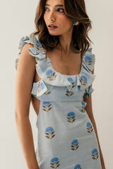Malika Dress - Baby Blue Dresses - Formal Rosewater House