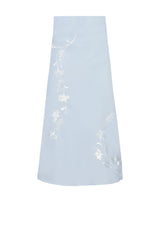 Lily Skirt- Baby Blue & Ivory Rosewater House