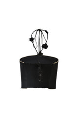 Hava Bustier - Black Tops - Bustier & Embroidered Rosewater House