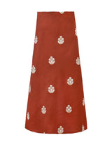Mina Skirt-Brick & White Rosewater House