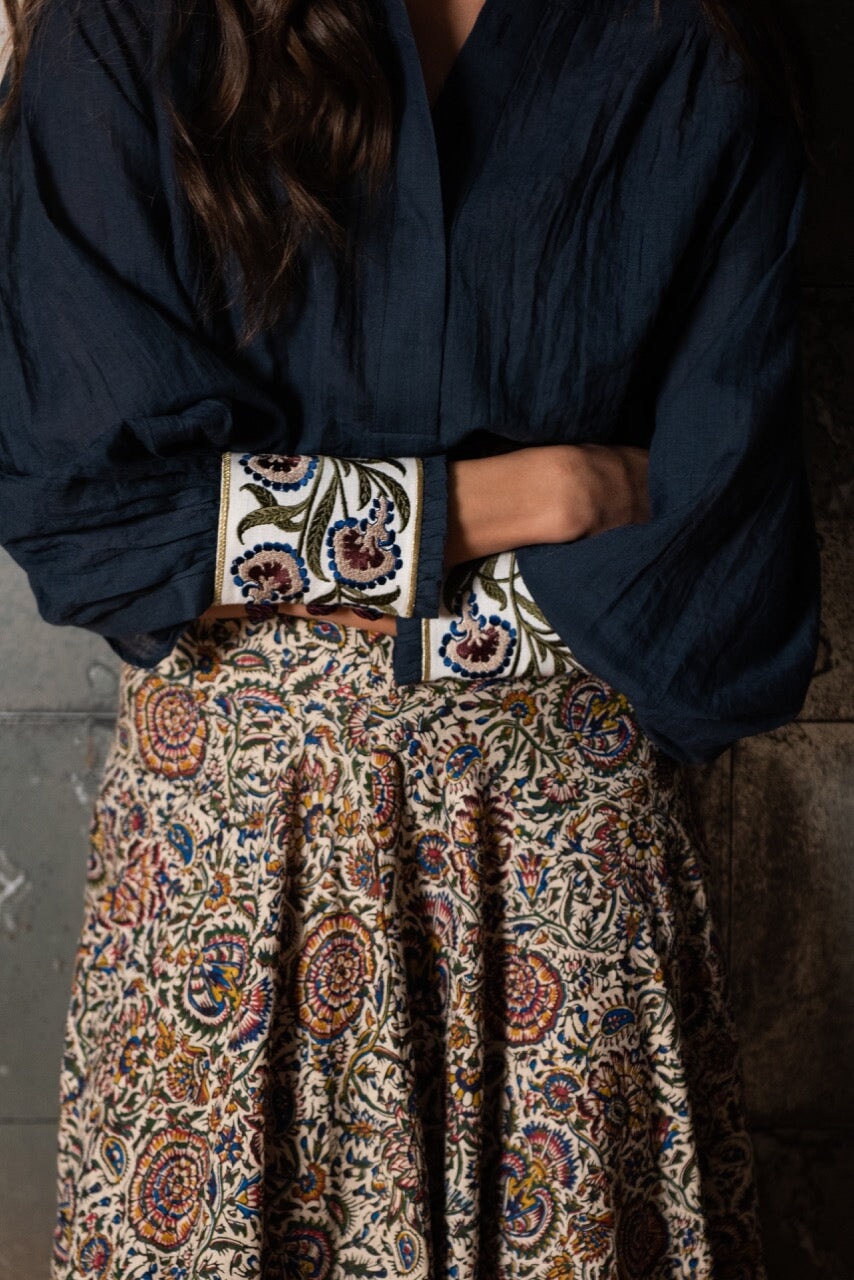 Baran Maxi Skirt - Peony Rosewater House