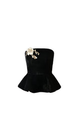 Celeste Bustier - Black Rosewater House