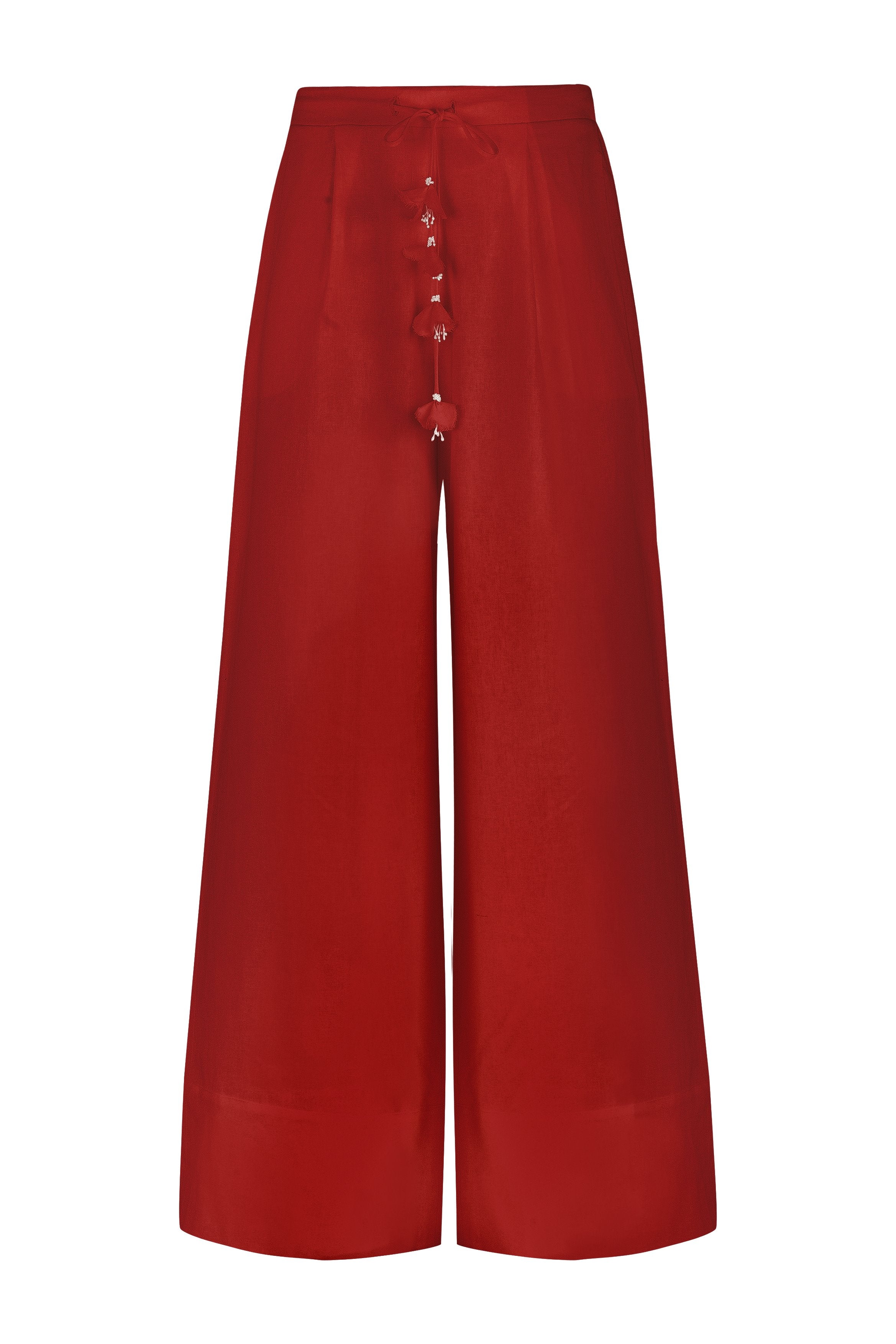 Golestan Pants - Deep Red Bottoms - Pants Rosewater House