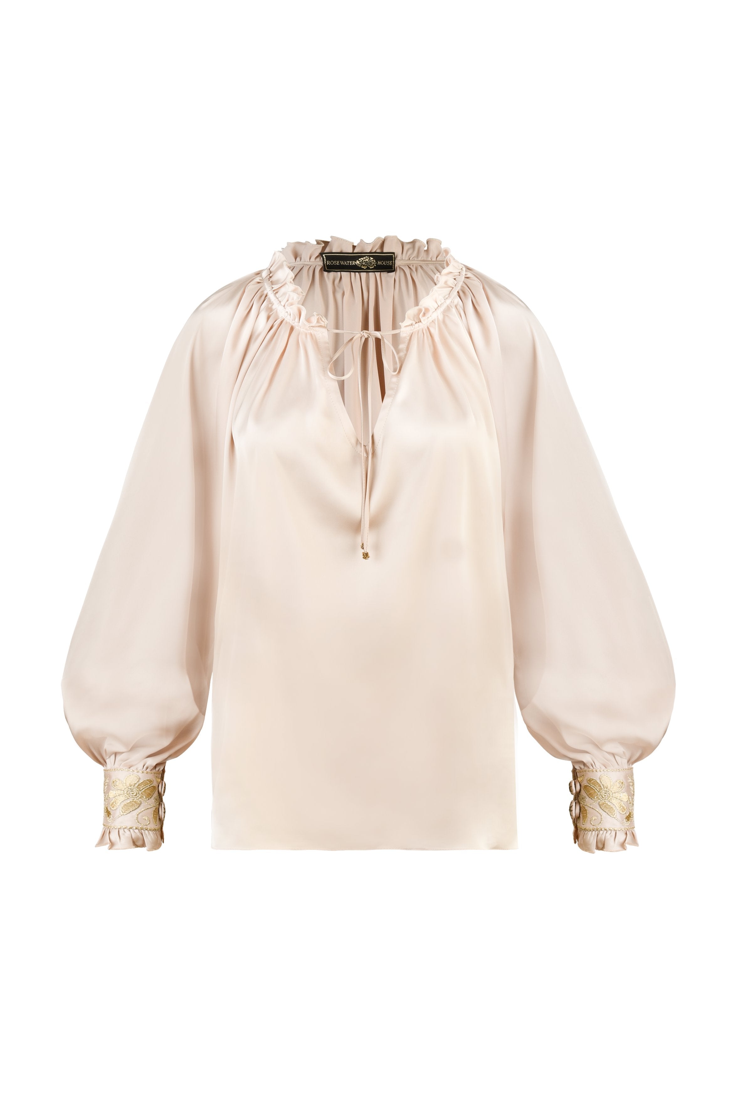 Chiara Blouse - Gold (Sample) Rosewater House