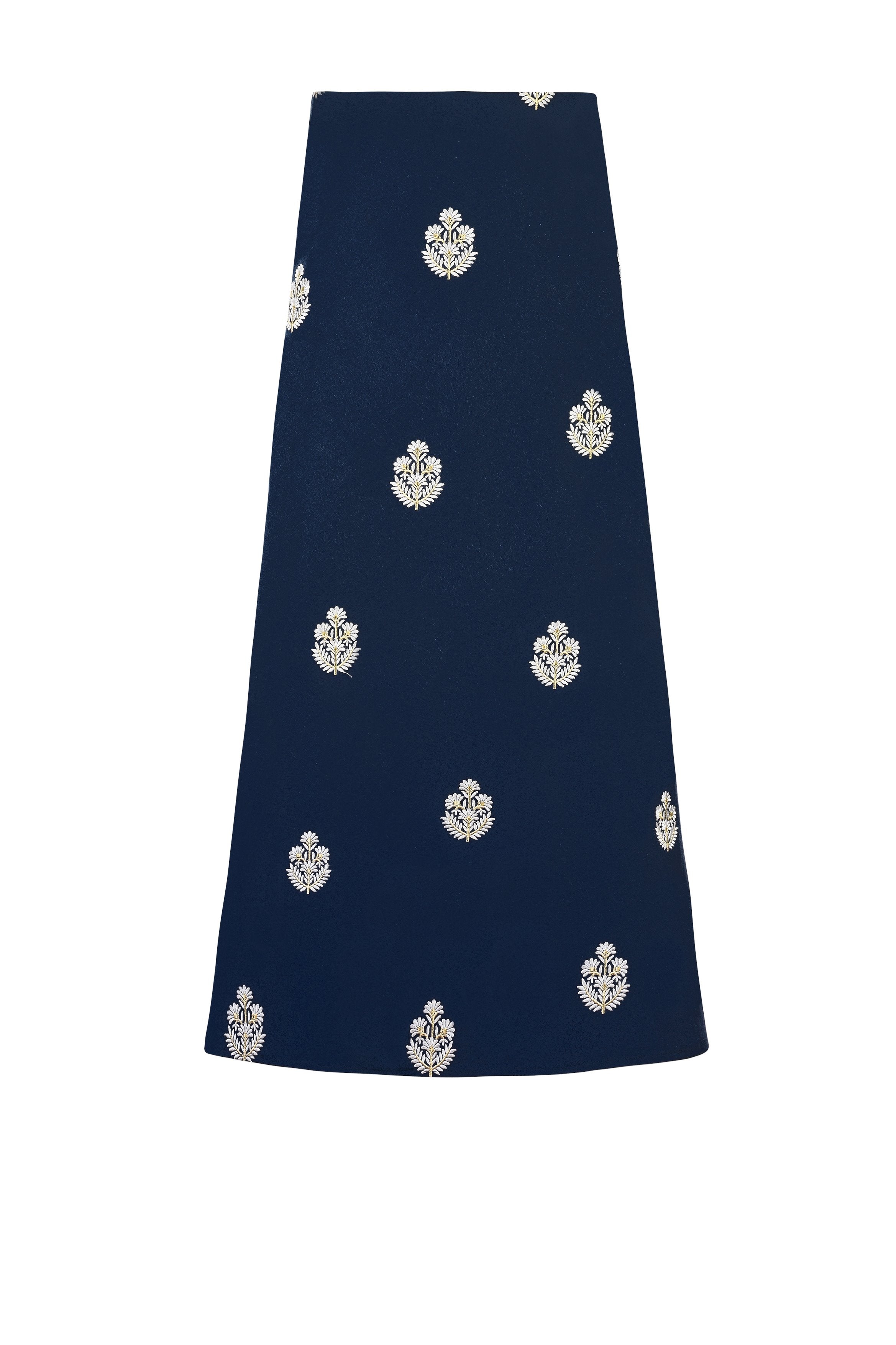 Mina Skirt - Navy & white Rosewater House