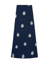 Mina Skirt - Navy & white Rosewater House