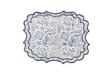 Iris Placemats - Blue Rosewater House