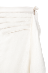 Golestan Ruffle Skirt - Off White