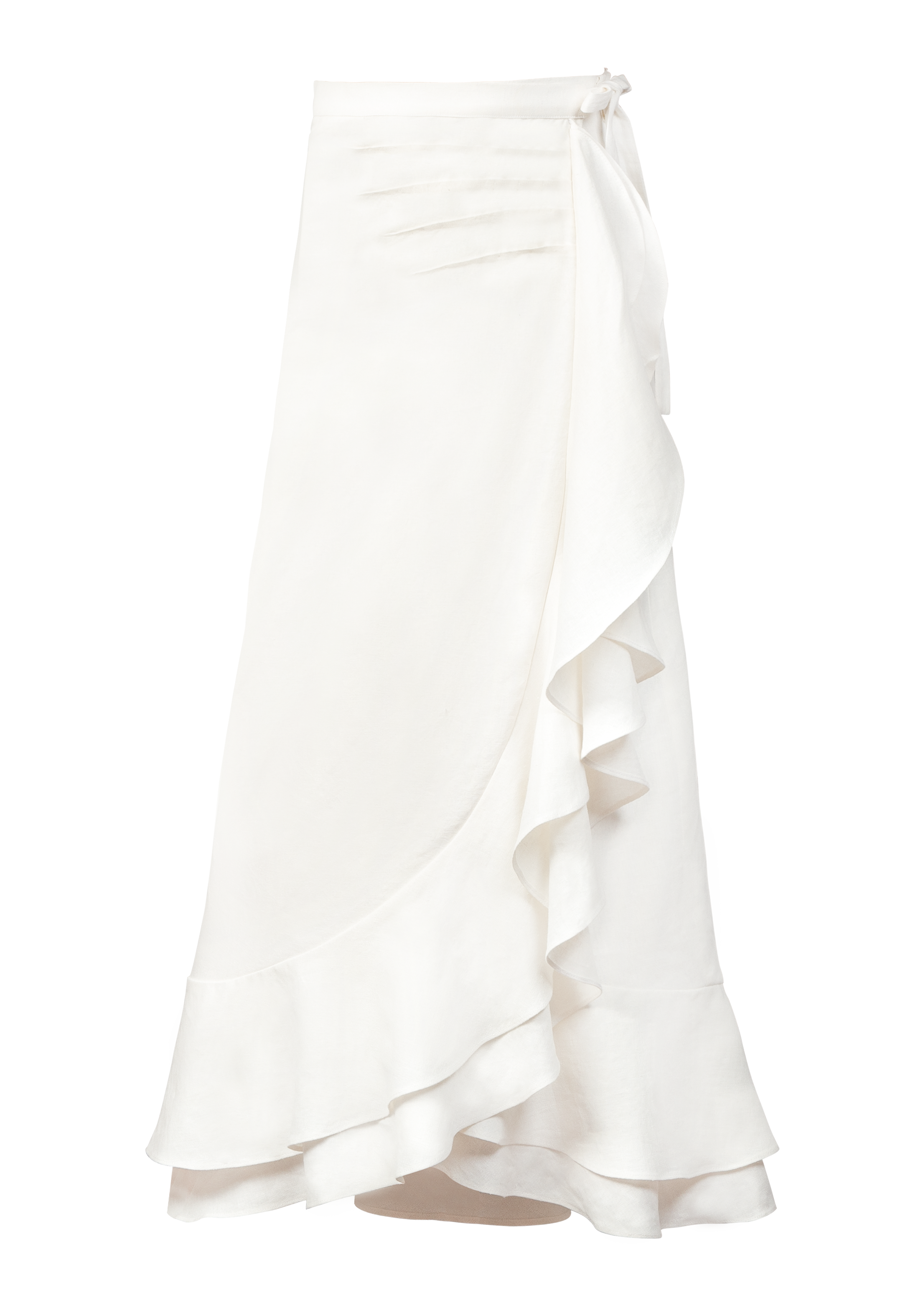 Golestan Ruffle Skirt - Off White