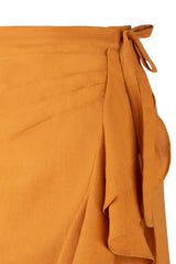Golestan Ruffle Skirt - Canary Bottoms - Skirts Rosewater House