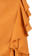 Golestan Ruffle Skirt - Canary Bottoms - Skirts Rosewater House