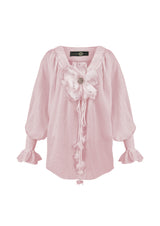 Gol Blouse - Pink (PREORDER) Tops - Blouse Rosewater House
