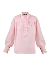 Cypress Blouse - Pink Rosewater House