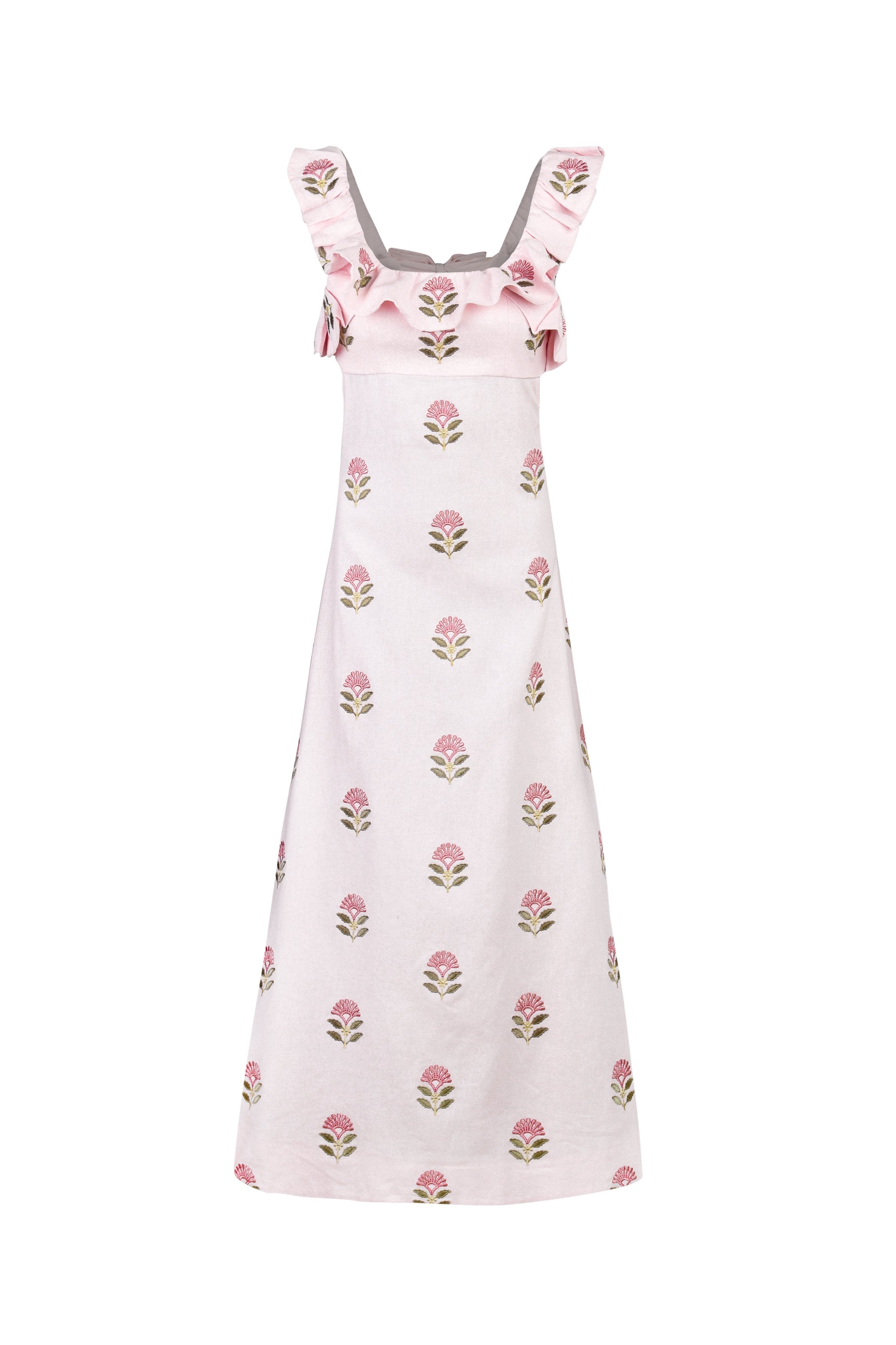 Malika Dress - Pink & Pink Dresses - Formal Rosewater House