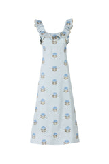 Malika Dress - Baby Blue Dresses - Formal Rosewater House 