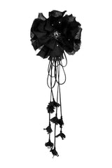 Gol Wrap Dress - Black Dresses - Formal Rosewater House