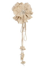 Gol Wrap Dress - Sand Dresses - Formal Rosewater House