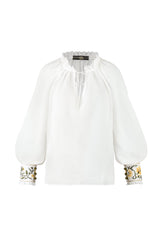 Chiara Blouse - White Rosewater House
