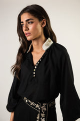 Ivy Blouse - Black Rosewater House