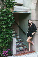 Gol Blouse - Black Tops - Blouse Rosewater House