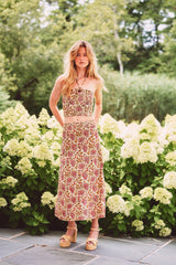 Shiva Aline Skirt - Pink Lotus Rosewater House