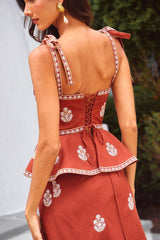 Mina Top - Brick & White Rosewater House