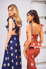 Malika Dress - Navy Dresses - Formal Rosewater House