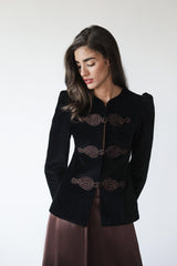 Coco Jacket - Black (PRE-ORDER) Rosewater House