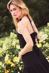 Hava Bustier - Black Tops - Bustier & Embroidered Rosewater House