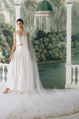 Ivy Sermeh Bustier & Skirt - Off White Rosewater House