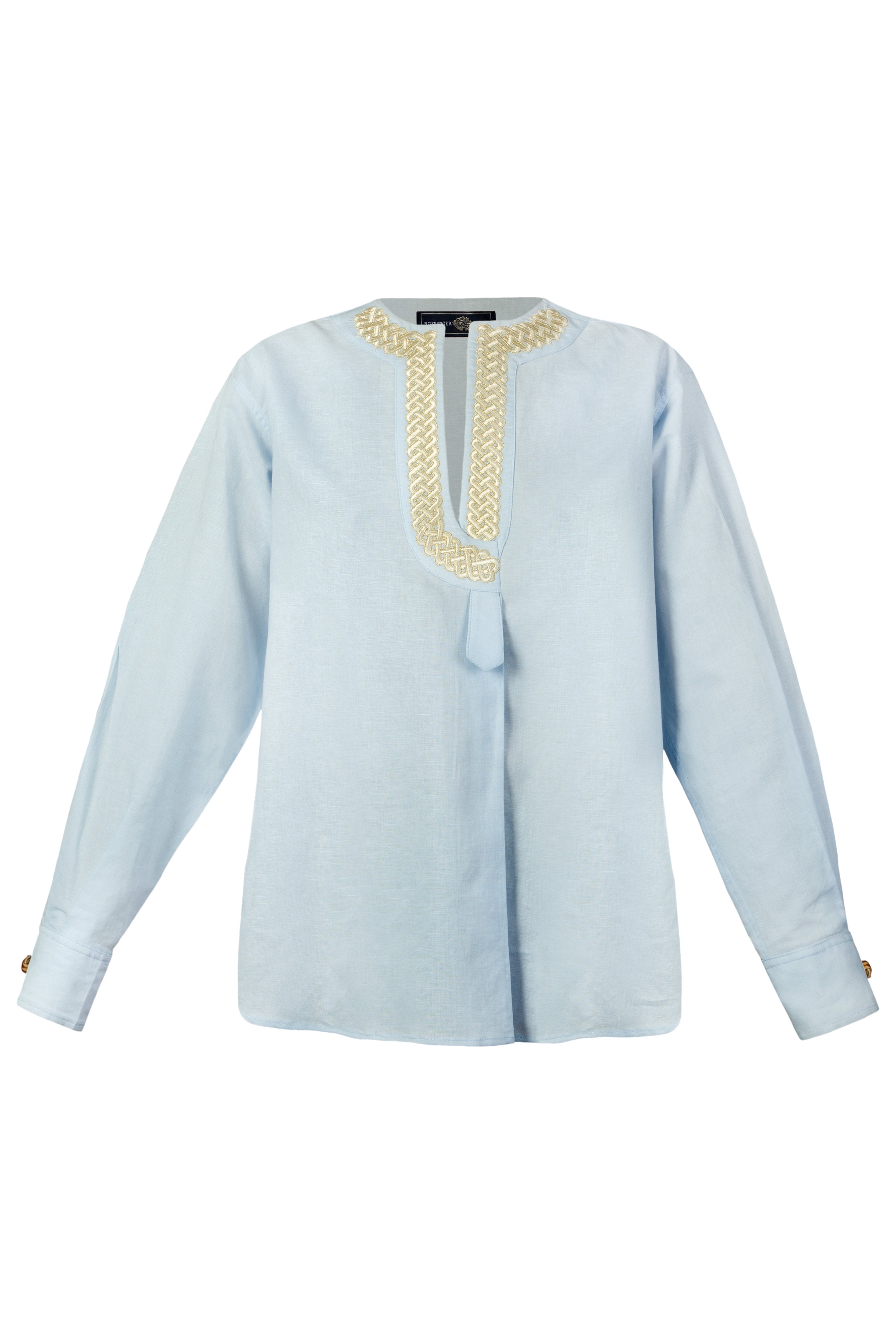 Gisou Blouse - Blue Tops - Blouse Rosewater House