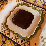 Hand-Embroidered Placemats - Green RoseWaterHouse