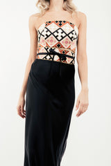 Jahan Bustier + Belt - Pink Tops RoseWaterHouse