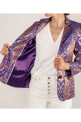 Termeh Blazer - Royal Blazer RoseWaterHouse