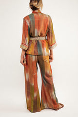 Darai Kimono Set - Orange Rosewater House