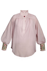 Carnation Blouse - Pink Tops - Blouse Rosewater House