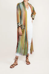 Darai Duster - Green Robe Rosewater House