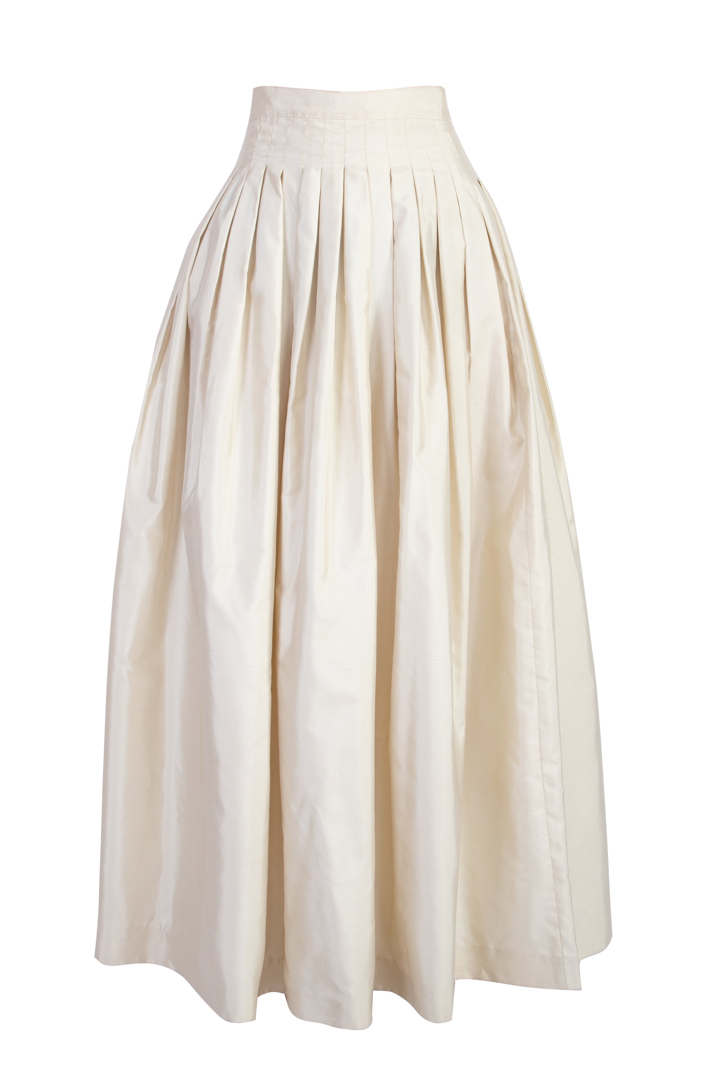 Yass Taffeta Ball Skirt - Ivory Long Skirts Rosewater House