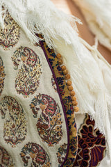 Boteh Paisley Vest - Ivory Dresses Rosewater House