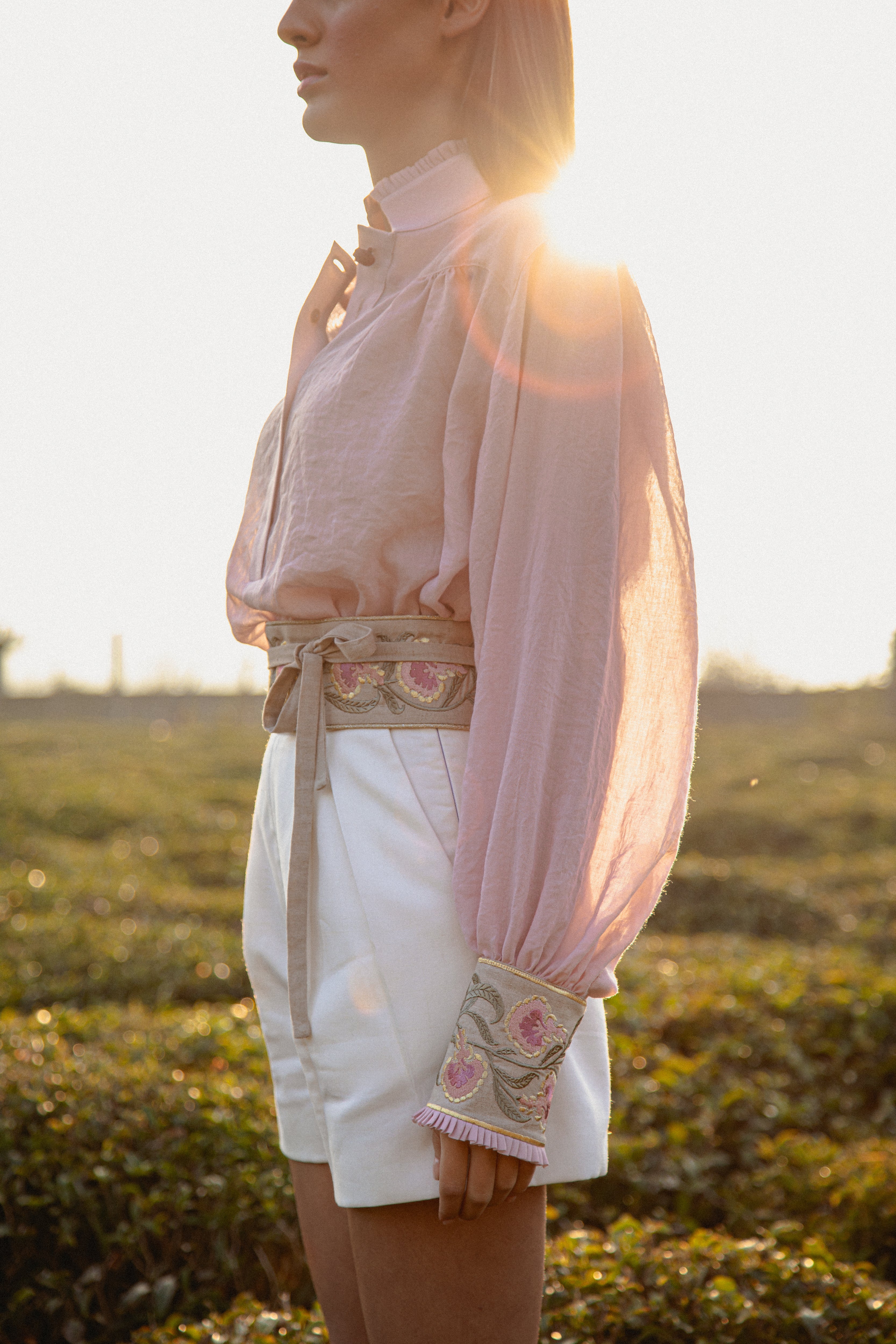 Carnation Belt- Pink Belt Rosewater House