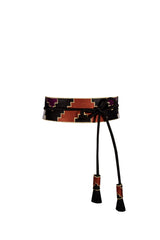 Gileva Belt- Black & Brick Belt Rosewater House