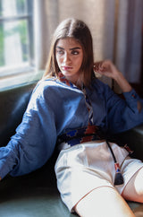 Gileva Belt- Blue Belt Rosewater House