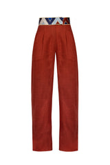 Gileva Pant - Brick Pants Rosewater House