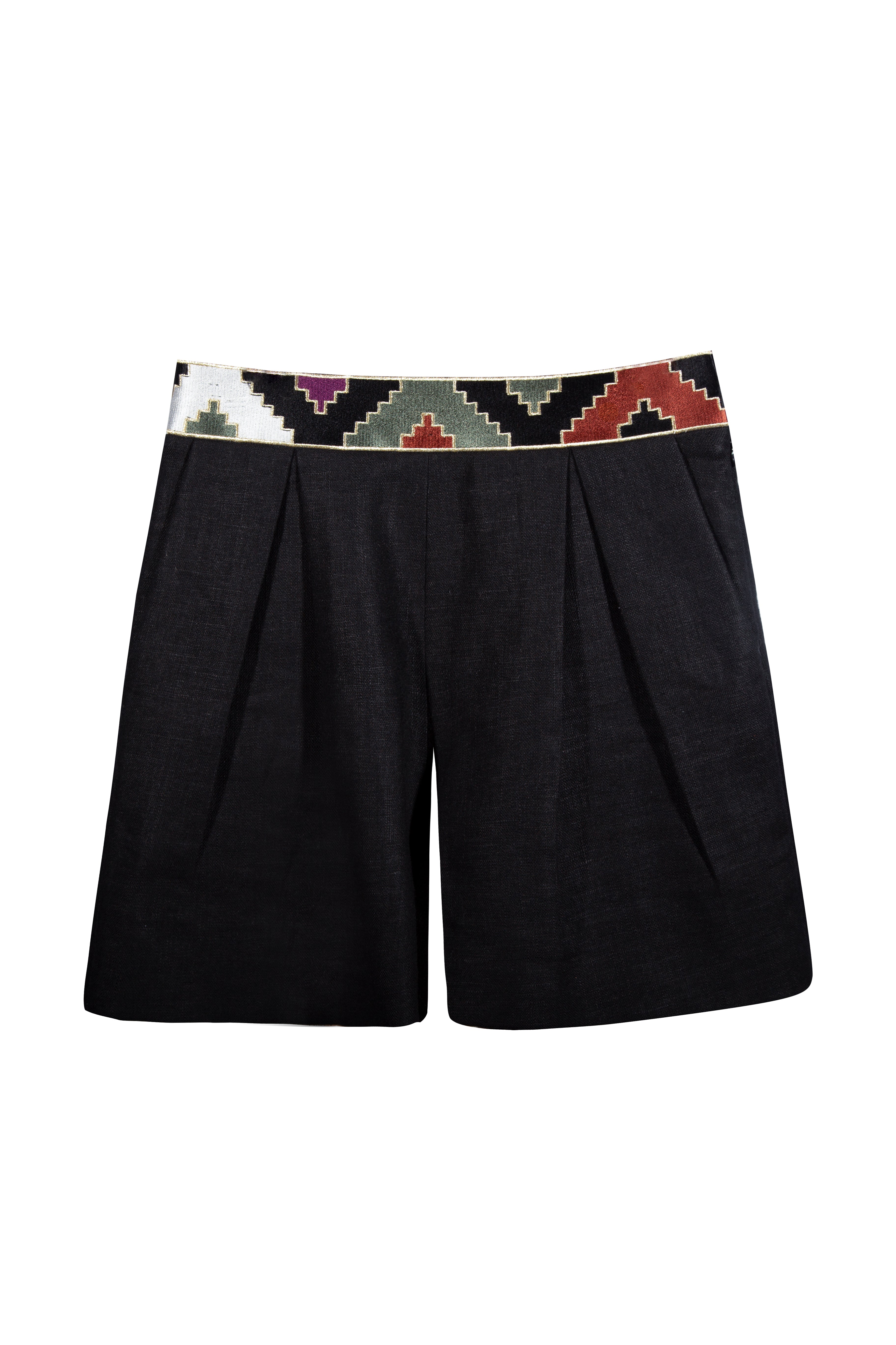Gileva Shorts - Black Shorts Rosewater House
