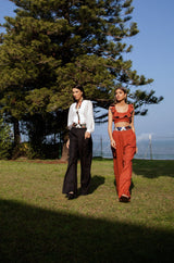 Gileva Pant - Brick Pants Rosewater House