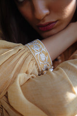 Golchin Blouse - Yellow Blouses Rosewater House