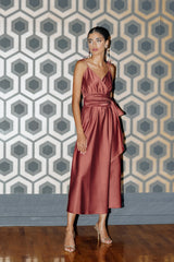Ojas Dress - Brick Dresses Rosewater House