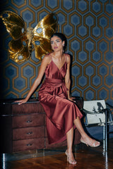 Ojas Dress - Brick Dresses Rosewater House