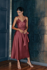 Ojas Dress - Brick Dresses Rosewater House 